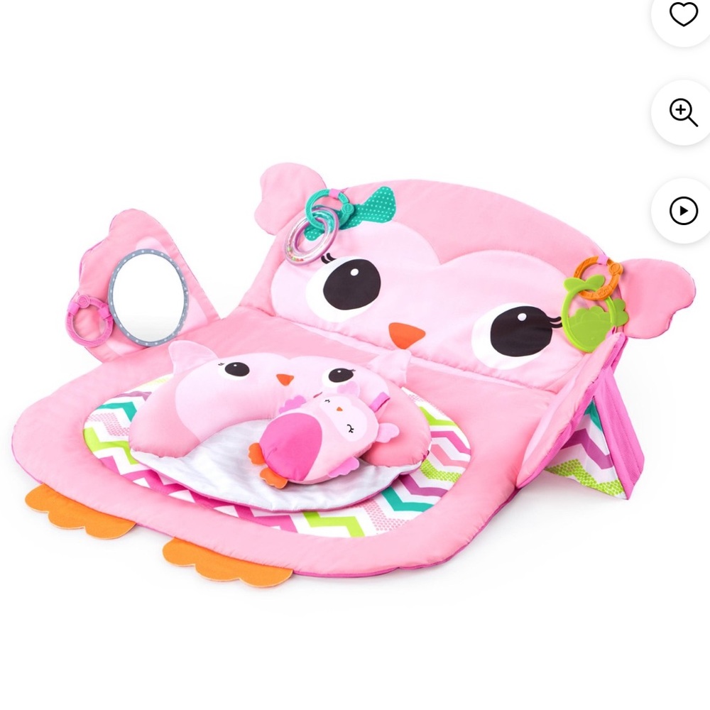 Bright Stars Tummy Time Prop and Play May
